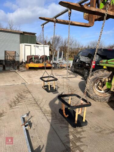 CHILDREN'S SWINGS & 2ND RAILS