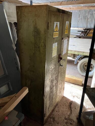 LARGE METAL CABINET