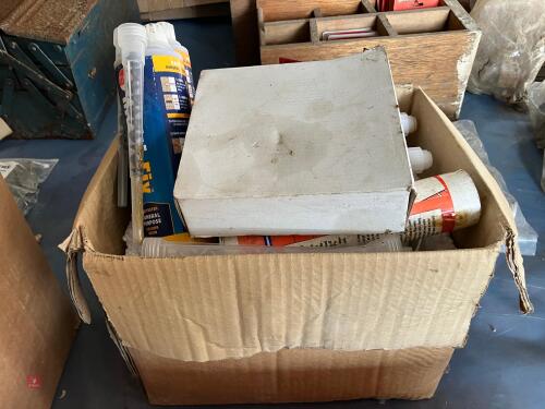 BOX OF FRAME SEALANT RESIN & HEAT SHRINK