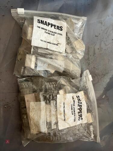 200 STAINLESS STEEL FIXING CLIPS