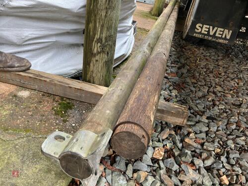 2 X 21' X 4'' FLAG POLES