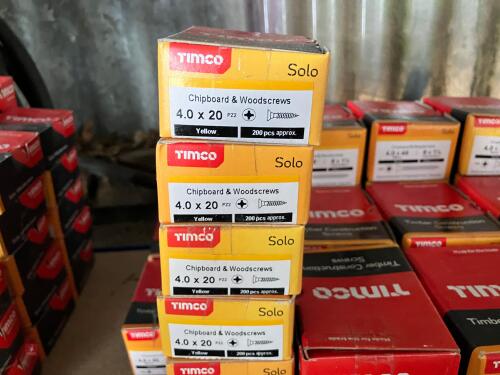 1400 X 4.0 X 20MM WOOD SCREWS