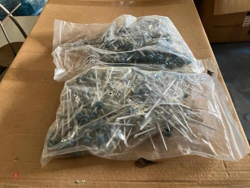 2 BAGS OF 150MM ROOFING BOLTS