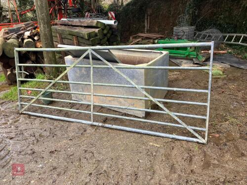 GALVANISED 10' YARD GATE