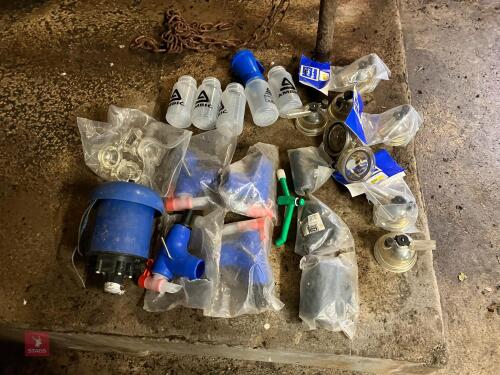 QTY OF MILKING PARLOUR SPARES