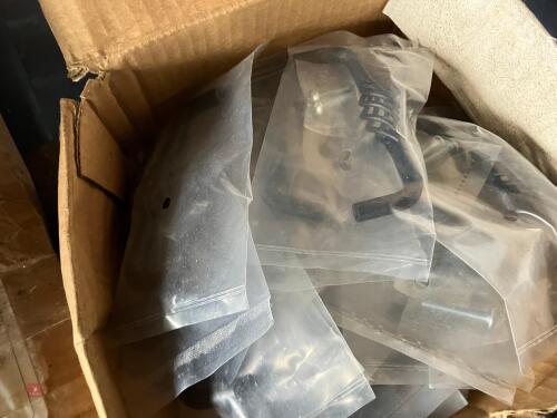 24 BLACK CABINET HANDLES