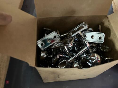 BOX OF CHROME END CAPS