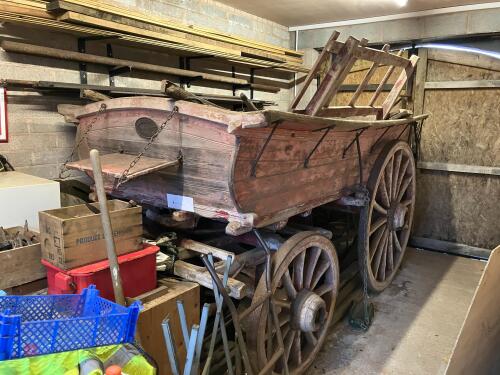 VINTAGE NORFOLK HAY WAGON