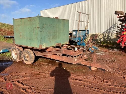 SCISSOR LIFT CHASSIS TRAILER