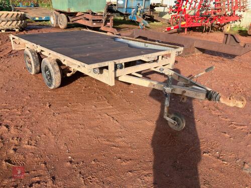 IFOR WILLIAMS 10' FLATBED TRAILER