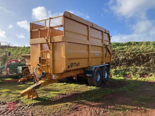 2017 RICHARD WESTERN SF17 HSI TRAILER