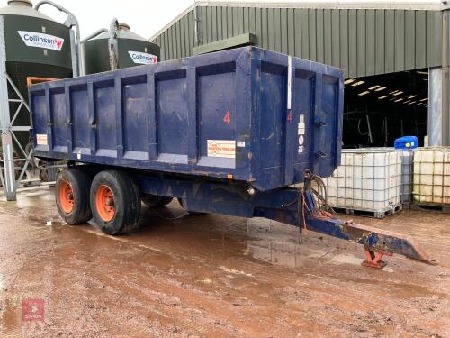KEN WOOTTON 12T TWIN AXLE GRAIN TRAILER