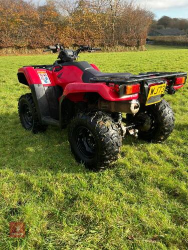2023 HONDA 420 QUAD BIKE