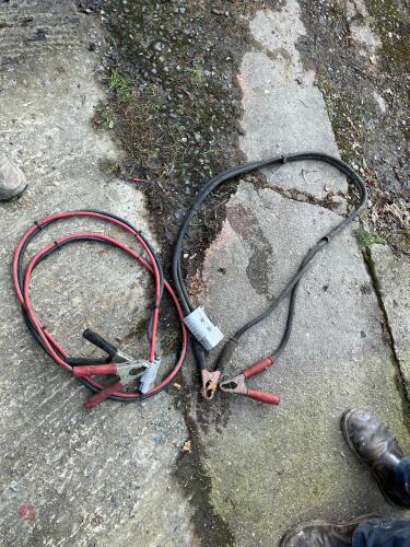 2 JUMP LEAD - ELECTRIC CONTROL BOX