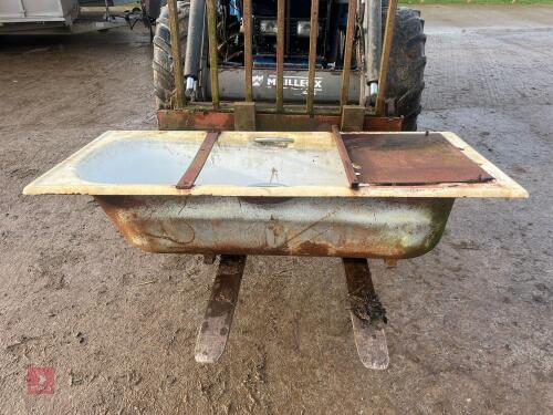 CAST BATH/TROUGH