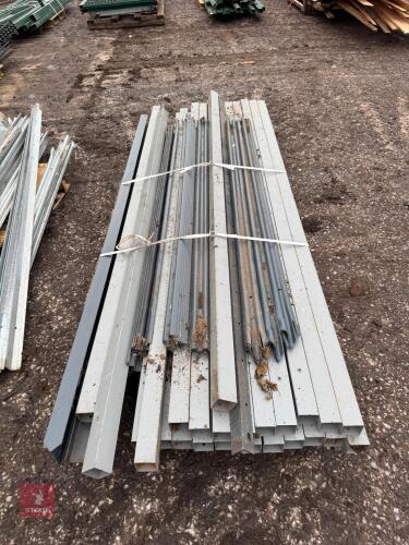 QTY OF PPC GREY POSTS & RAILS