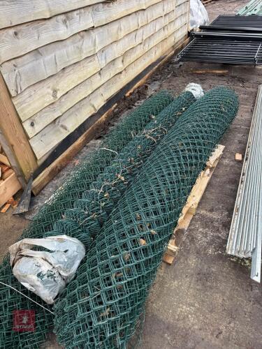2.4M GREEN CHAIN LINK FENCING