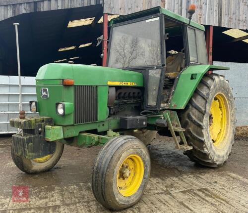 JOHN DEERE 3130 2WD TRACTOR