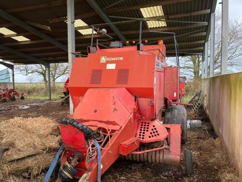 1998 MASSEY FERGUSON 185 HESSTON BALER