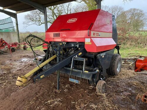VICON RF125 OPTICUT ROUND BALER