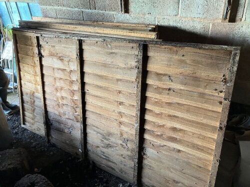 11 X 4' X 6'' FENCE PANELS