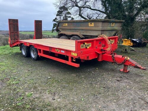 2010 HERBST 20' PLANT TRAILER