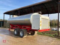 2021 MERRICK LOGGIN 16,000L BULK TANKER - 3