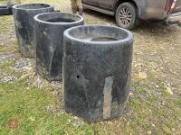3 RUMENCO MINERAL LICK HOLDERS - 10