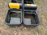 2 JFC DT30FF PLASTIC WATER TROUGHS - 5