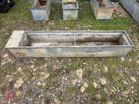 GALVANISED 8' WATER TROUGH