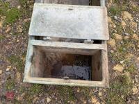 GALVANISED 8' WATER TROUGH - 3