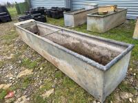 GALVANISED 8' WATER TROUGH - 9