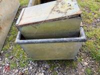 GALVANISED WATER TROUGH - 6