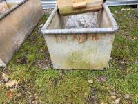 GALVANISED 4' WATER TROUGH - 3