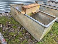 GALVANISED 4' WATER TROUGH - 4