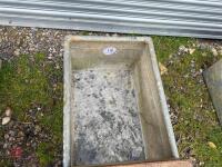GALVANISED 4' WATER TROUGH - 6