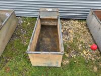 GALVANISED 4' WATER TROUGH