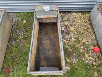 GALVANISED 4' WATER TROUGH - 2