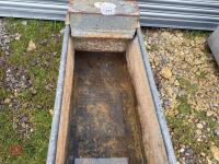 GALVANISED 4' WATER TROUGH - 4