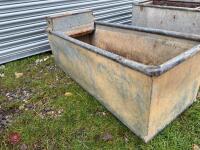 GALVANISED 4' WATER TROUGH - 6