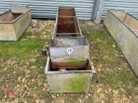 GALVANISED 8' WATER TROUGH