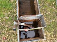 GALVANISED 8' WATER TROUGH - 3