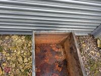 GALVANISED 8' WATER TROUGH - 9