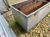GALVANISED 8' WATER TROUGH - 10