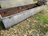 GALVANISED 8' WATER TROUGH - 11