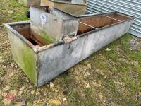 GALVANISED 8' WATER TROUGH - 16