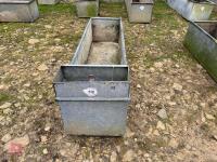 GALVANISED 6' WATER TROUGH