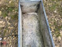 GALVANISED 6' WATER TROUGH - 6