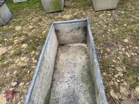 GALVANISED 6' WATER TROUGH - 11