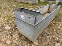 GALVANISED 6' WATER TROUGH - 12